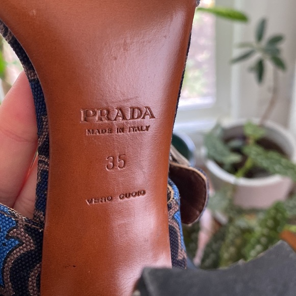 Prada chunky heel 35 - Picture 5 of 7